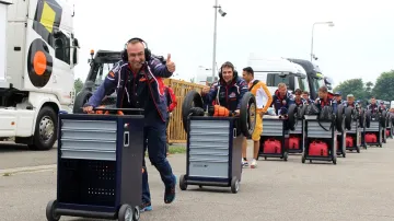 Příprava na závod nadějí, Red Bull MotoGP Rookies Cupu