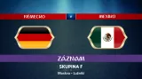 Záznam utkání Německo - Mexiko