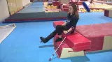 Gymnastka Holasová si v přípravě na olympijské hry zlomila nohu