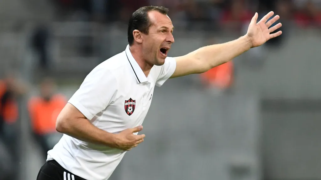Trenér Spartaku Trnava Radoslav Látal