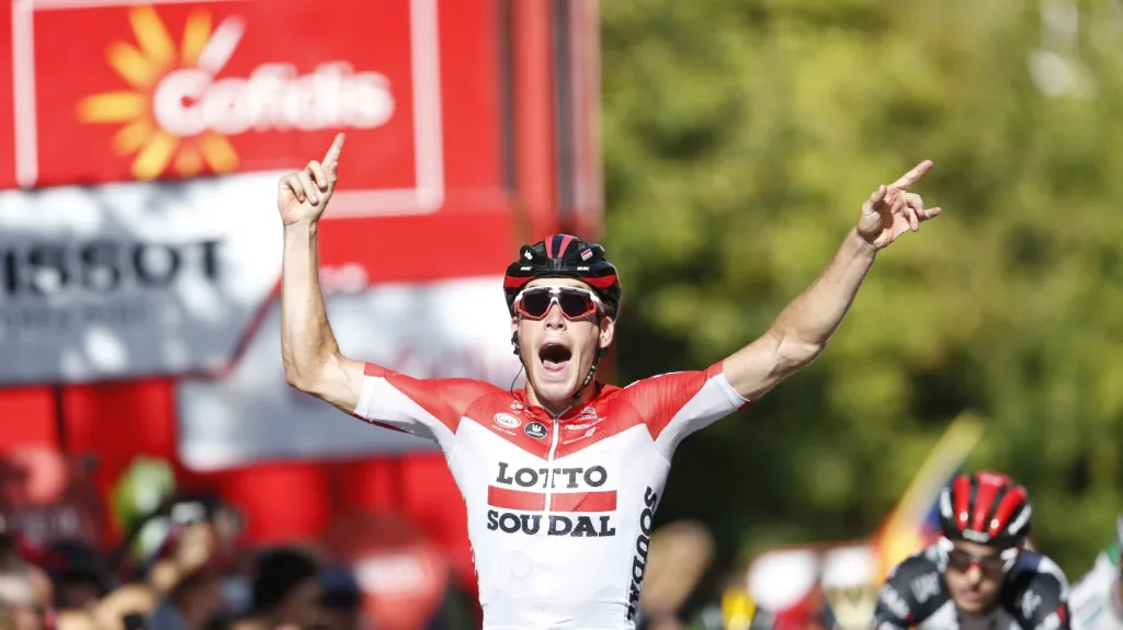 Wallays se radoval z výhry i na loňské Vueltě
