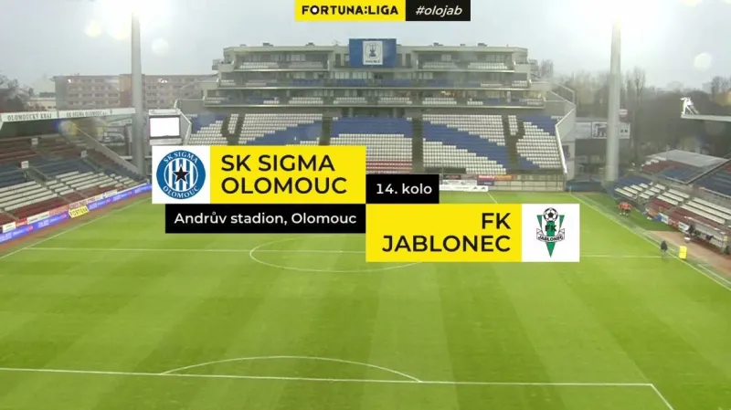 Přenos ČT: Sestřih utkání Olomouc - Jablonec