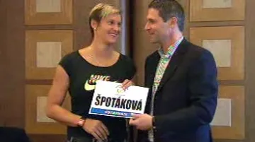 Jan Železný a Barbora Špotáková