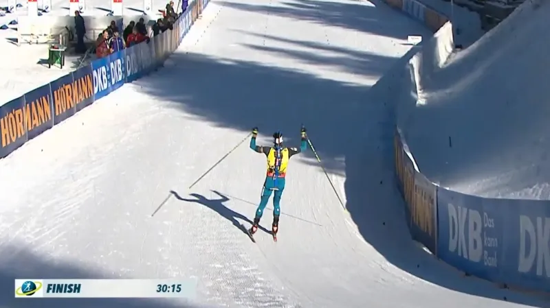 Sestřih: Stíhačku ovládl Fourcade. Krčmář se znovu vešel do desítky