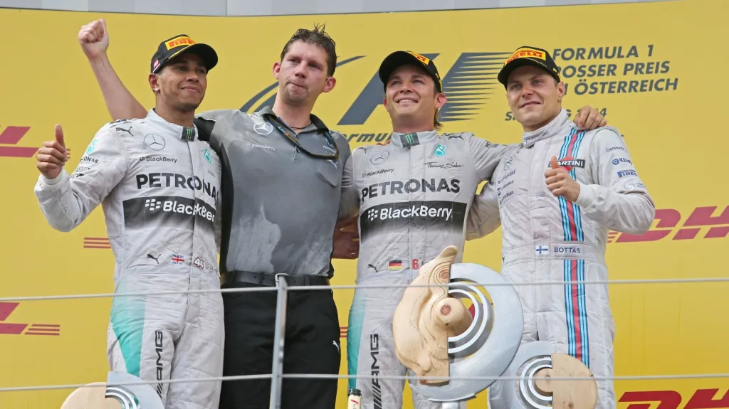 Stupně vítězů po VC Rakouska