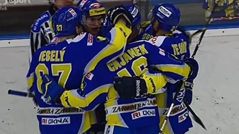 Vyrovnání po nádherné kombinaci zařídil  Honejsek (30. min.)