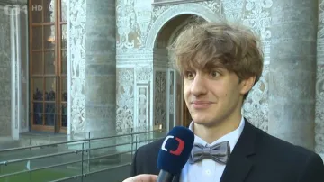 Setkání s prezidentem se účastnili i paraplavec Kratochvíl nebo kajakář Dostál