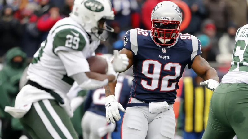 James Harrison v utkání s NY Jets