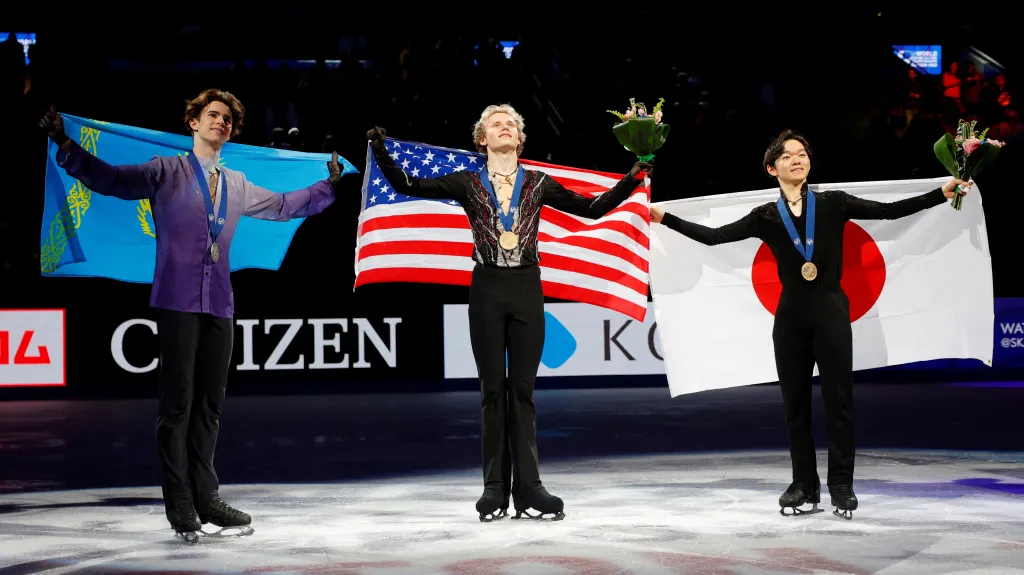 Ilja Malinin suverénně obhájil světový titul