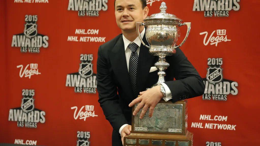 Jiří Hudler s Lady Byng Trophy