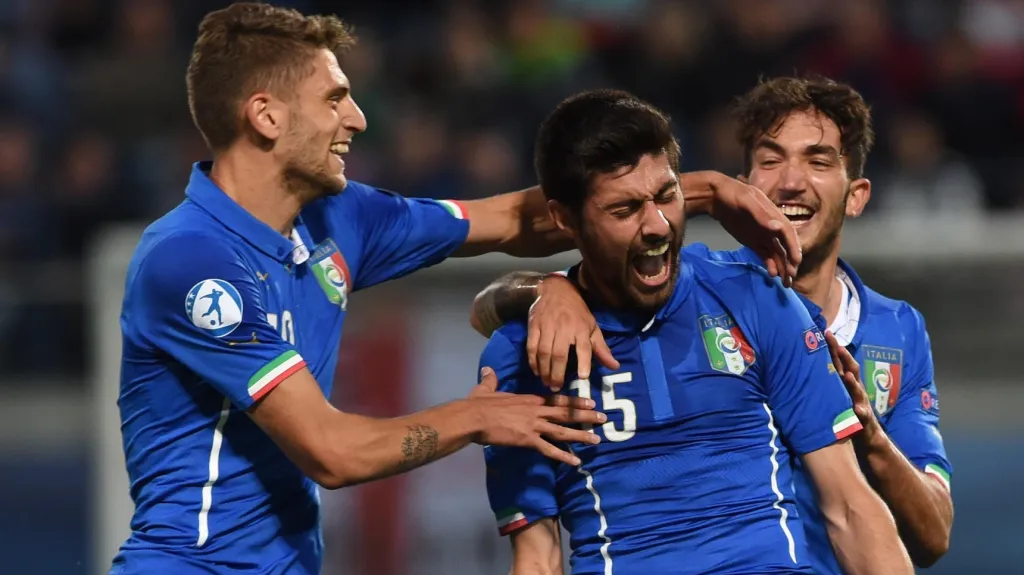 Radost italských reprezentantů
