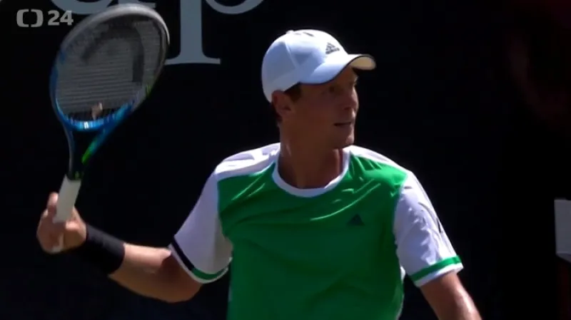 Berdych přehrál ve Stuttgartu Tomice