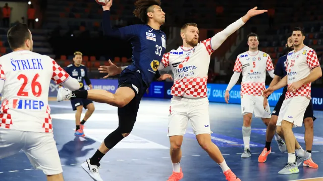 Koncovka utkání Chorvatsko - Japonsko