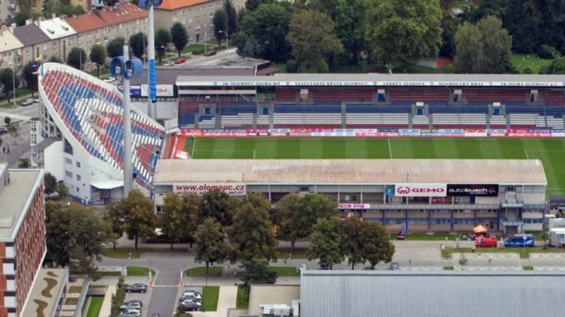 Andrův stadion v Olomouci se dostal na špičkovou úroveň