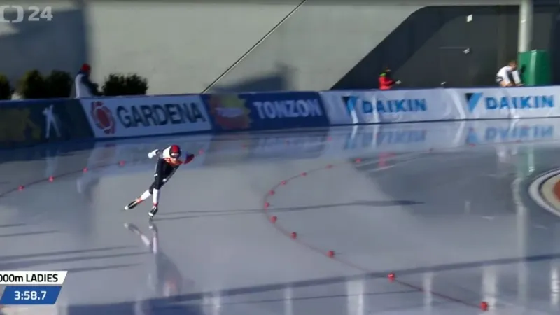 Sáblíková drží po dvou disciplínách na ME čtvrtou příčku