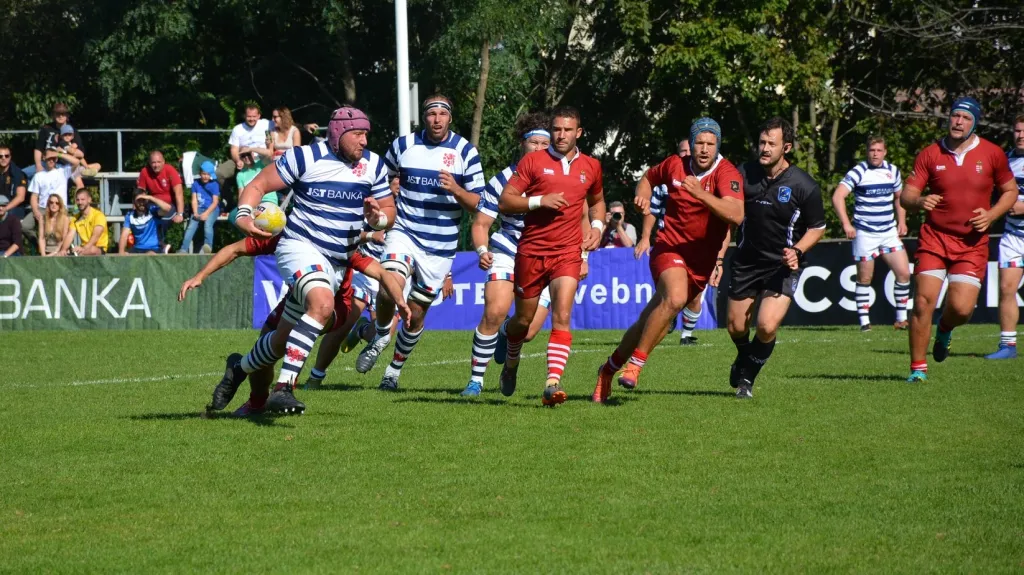  Naposled odehráli čeští ragbisté utkání zařazené do ME v domácím prostředí s Maďarskem 21. září 2019