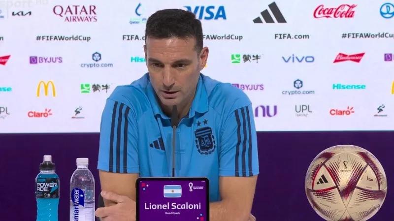 Scaloni: Celá Argentina stojí za námi