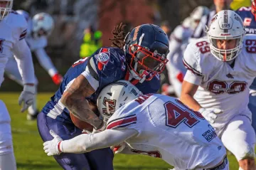 Utkání Ostrava Steelers – Vysočina Gladiators
