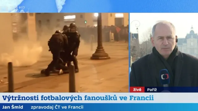 V Paříži jsou očekávány fanouškovské nepokoje, hlásí Šmíd