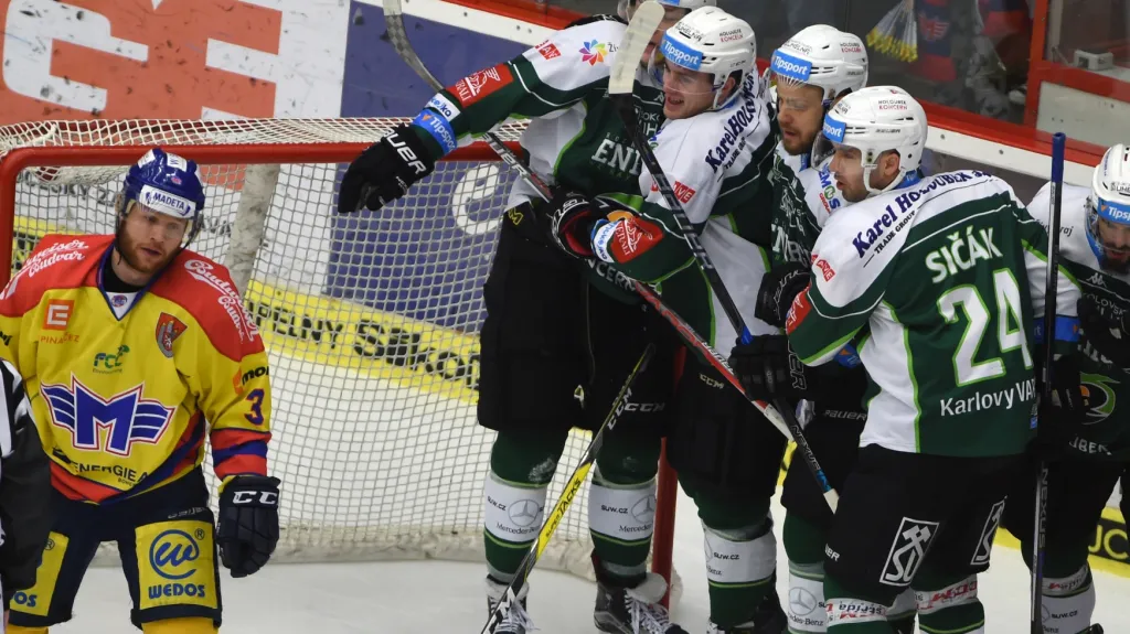 Utkání České Budějovice - Karlovy Vary