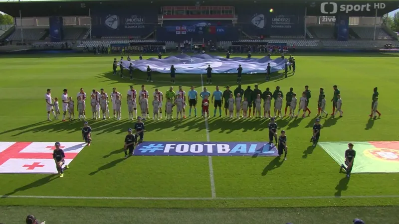 Sestřih utkání Gruzie – Portugalsko