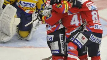 Utkání PSG Zlín - HC Eaton Pardubice