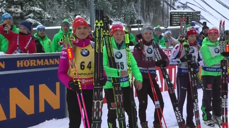 Sestřih: Skvělý sprint v Ruhpoldingu a druhé místo pro Koukalovou