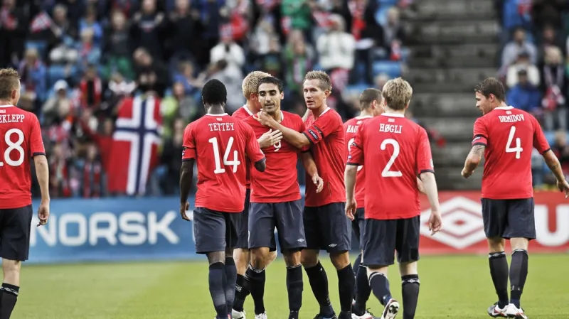 Radost hráčů Norska