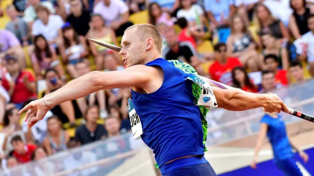 Oštěpař Jakub Vadlejch