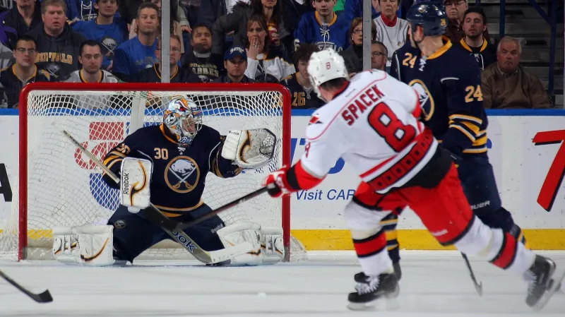 Jaroslav Špaček v dresu Caroliny