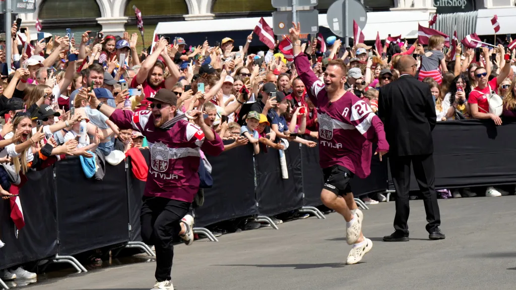 Hokejisty přivítala plná Riga