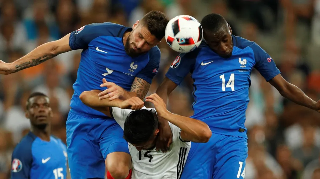 Utkání Německo - Francie