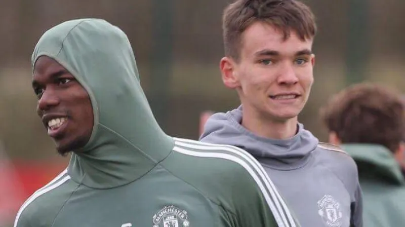 Paul Pogba a Matěj Kovář