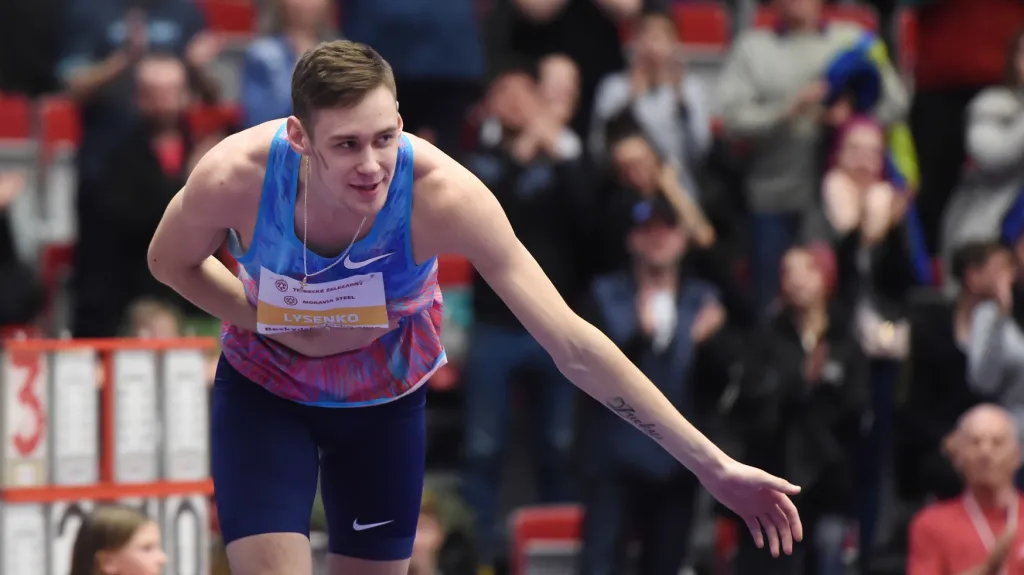 Ruský výškař Danil Lysenko