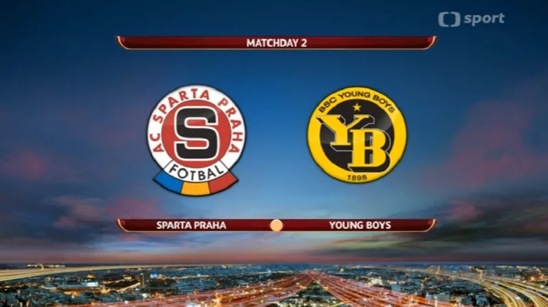 Sestřih utkání Sparta Praha - Young Boys Bern