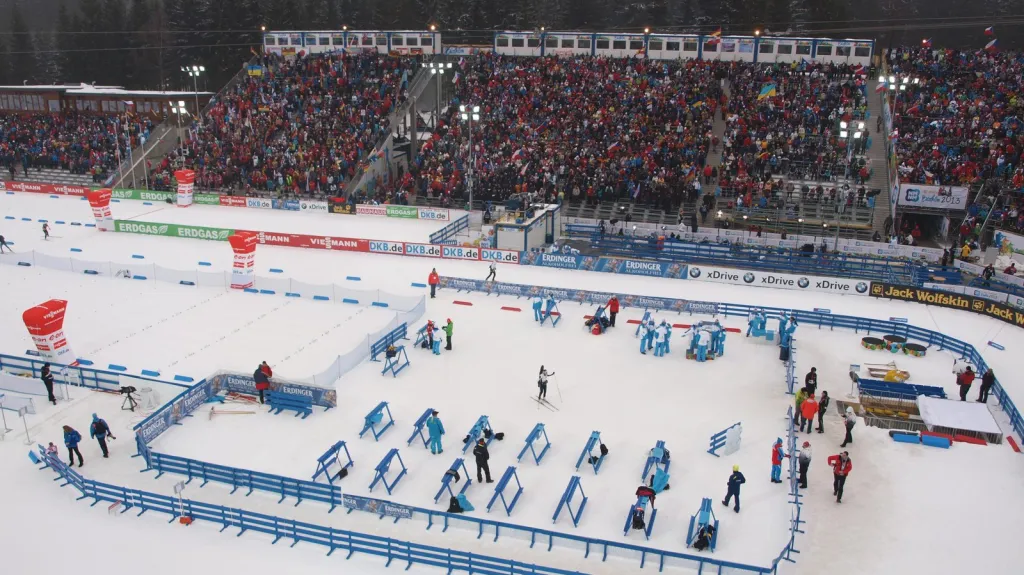 Novoměstský areál z nadhledu