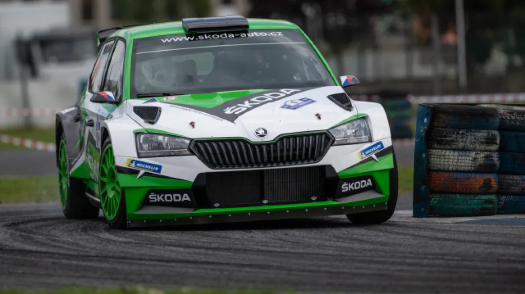 Jan Kopecký na startu Rallye Bohemia