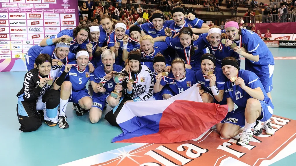 Bronzové české florbalistky