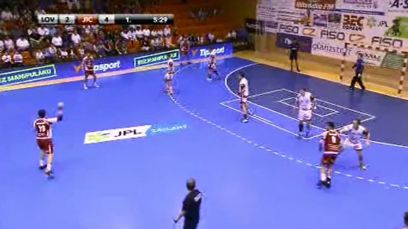 Sestřih utkání v házené Lovosice - Jičín