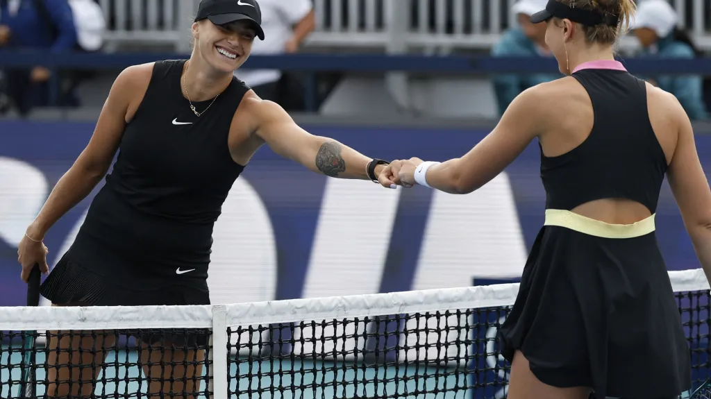 Sabalenková porazila v Miami Badosaovou
