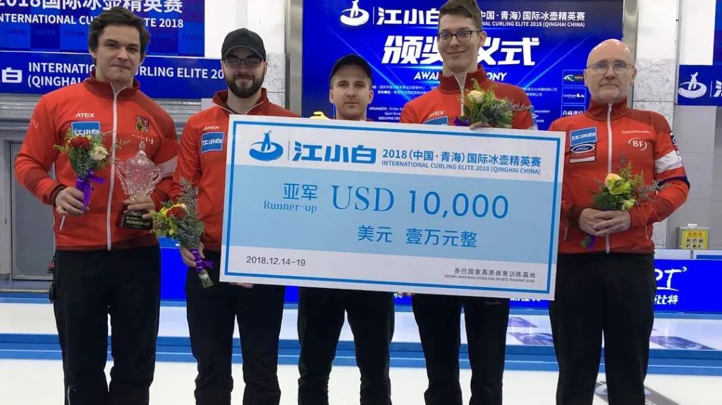 Curlingový tým Lukáše Klímy