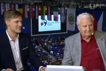 Mistři Evropy Divín a Verner ve Studiu ČT