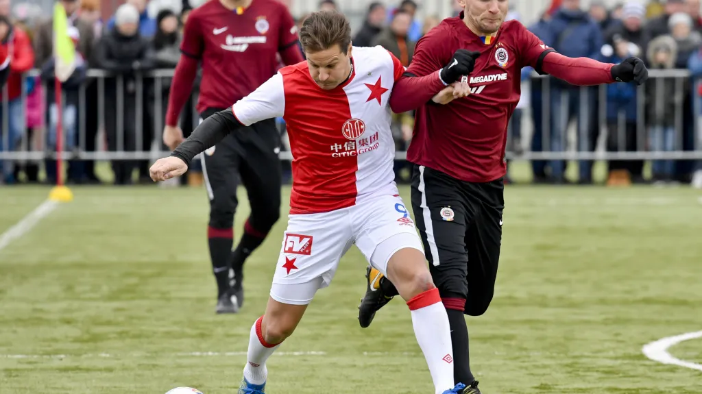 Tomáš Pešír a David Lafata