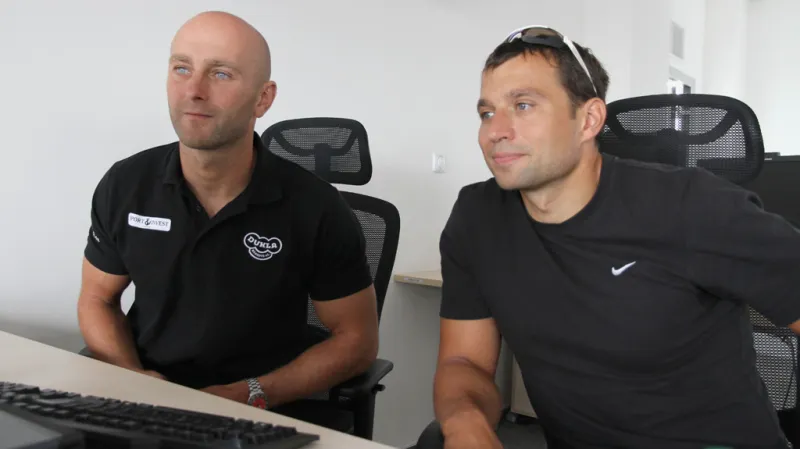 Čeští deblkanoisté na chatu ČT sport