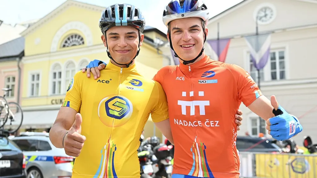 Pavel Bittner a Mathias Vacek za Závodu míru kategorie do 23 let v roce (2022)