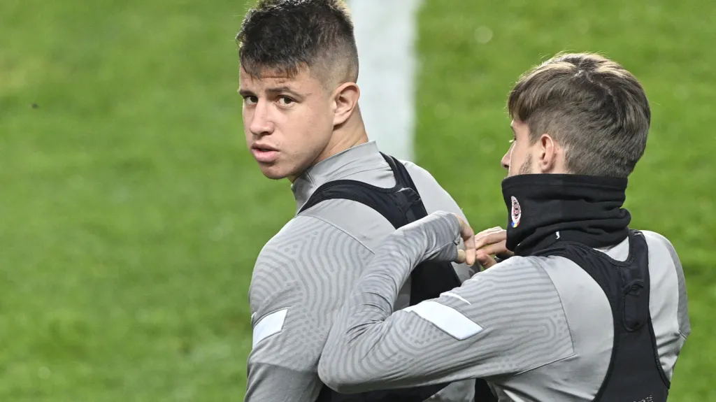 Adam Hložek (vlevo)