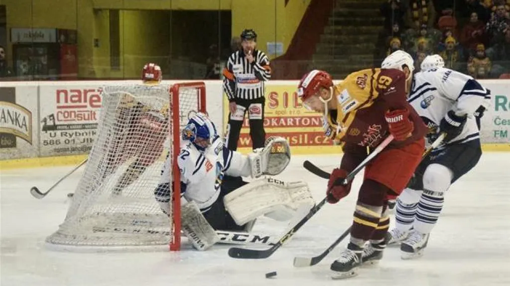 Utkání Dukla Jihlava - Rytíři Kladno