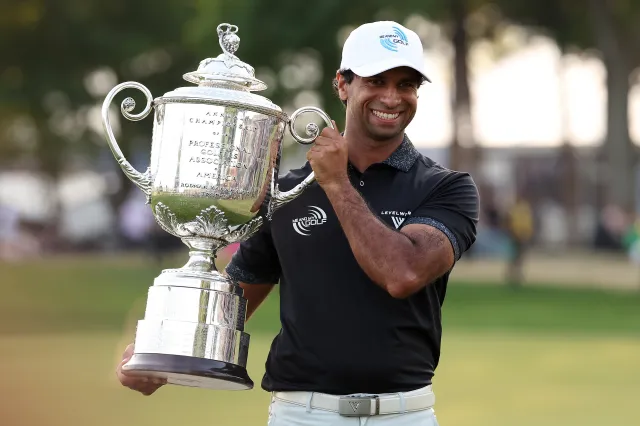 PGA Championship po víc než sto letech znovu vyhrál anglický golfista