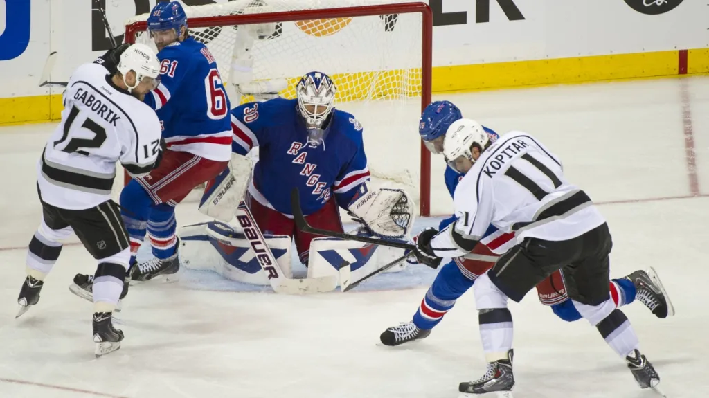 Utkání NY Rangers - Los Angeles