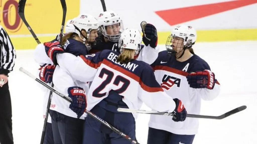 Hokejistky národního týmu USA